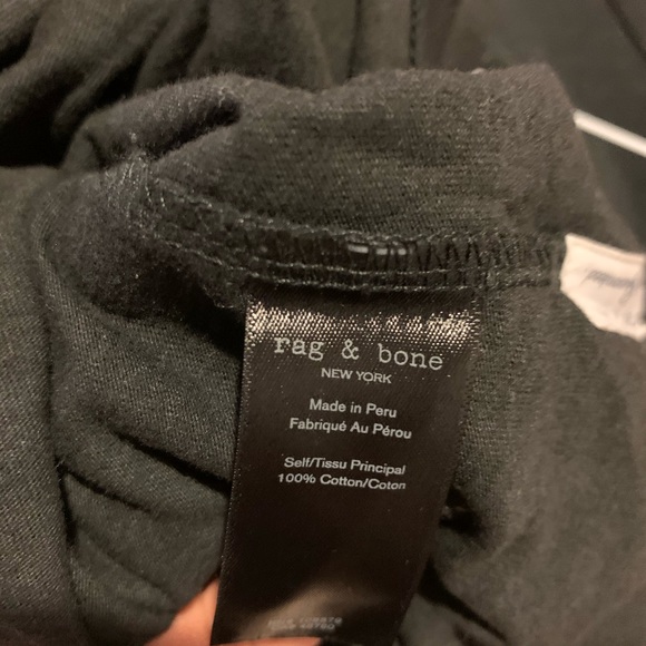 rag & bone Appliquéd Cotton-Jersey Men’s T-Shirt - Picture 8 of 8